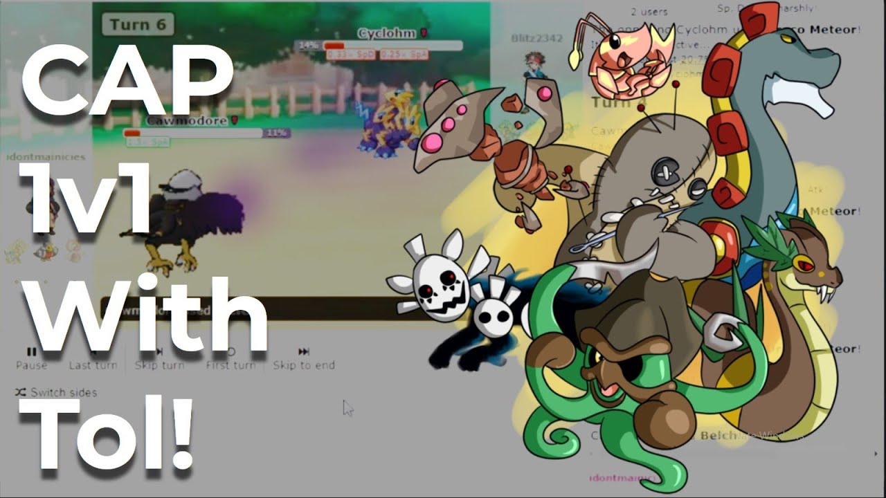 Trying out the new CAP 1v1 Metagame with Tol!