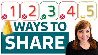 Stop Sharing Power BI Reports Wrong! (5 Methods Ranked)