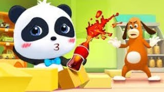 Baby Panda Wanna Cola | Magical Chinese Characters | Kids Cartoon | Baby Cartoon I Super panda