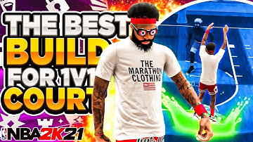 🚨New🚨 Best Build For 1v1 Court Build Does Everything NBA 2K21 Best Build, Best Jumpshot, Best Badges