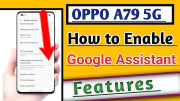 OPPO A79 5G How to Enable Google Assistant Features | Google Assistant Features Enable kare