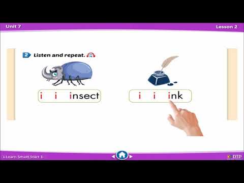 Tiếng Anh lớp 1 tuần 23 - Lesson 2 unit 7