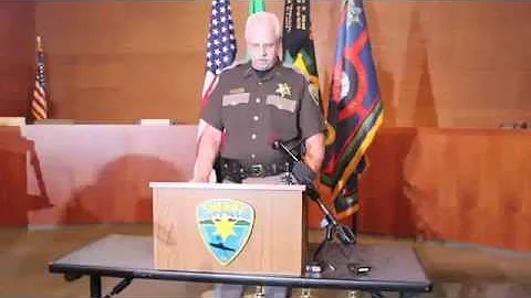 Kitsap County Sheriffs address media following arr...