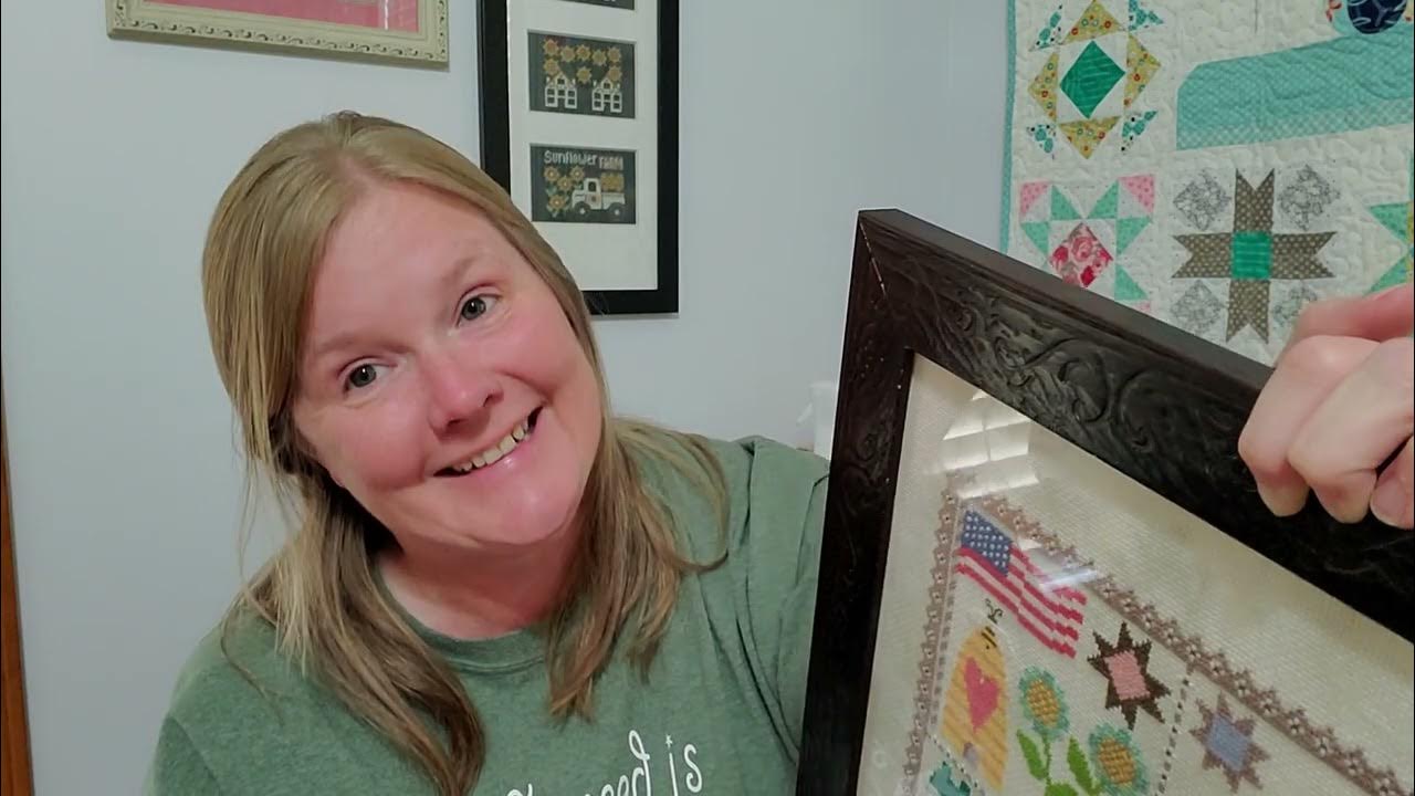 Flosstube 17 Lori Holt Prim, Douglas, Prairie Schooler, and