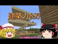 【3章：ゆっくり実況】嘘つきうぷ主のマインクラフト【建築力8日目】