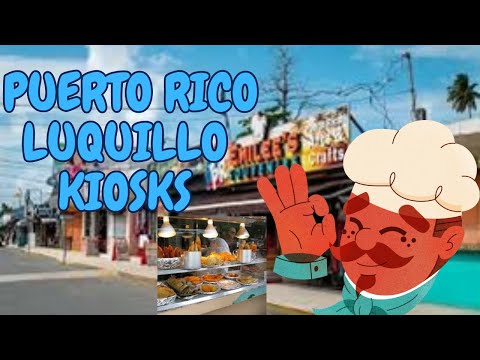 Video: Ēdināšana Luquillo kioskos Puertoriko