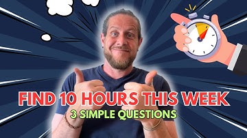 The AI Crucible | Find 10 Hours This Week: The 3-Question Audit You Can Do Right Now