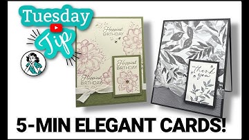 Easy Elegant Handmade Cards: Make Exquisite Designs in Just 5 Minutes