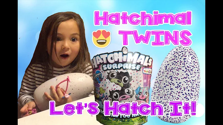 Hatchimal Surprise Twins Hatching | Love at first ...