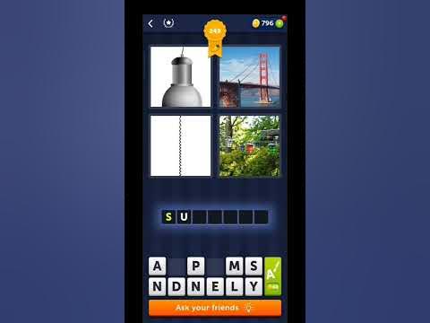 4 Pics 1 Word | Level - 249 | Hard Level - Answer #4pics1word