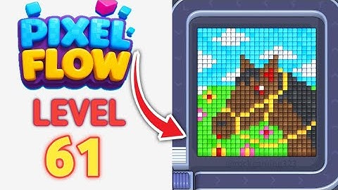 Pixel Flow Level 61 Walkthrough