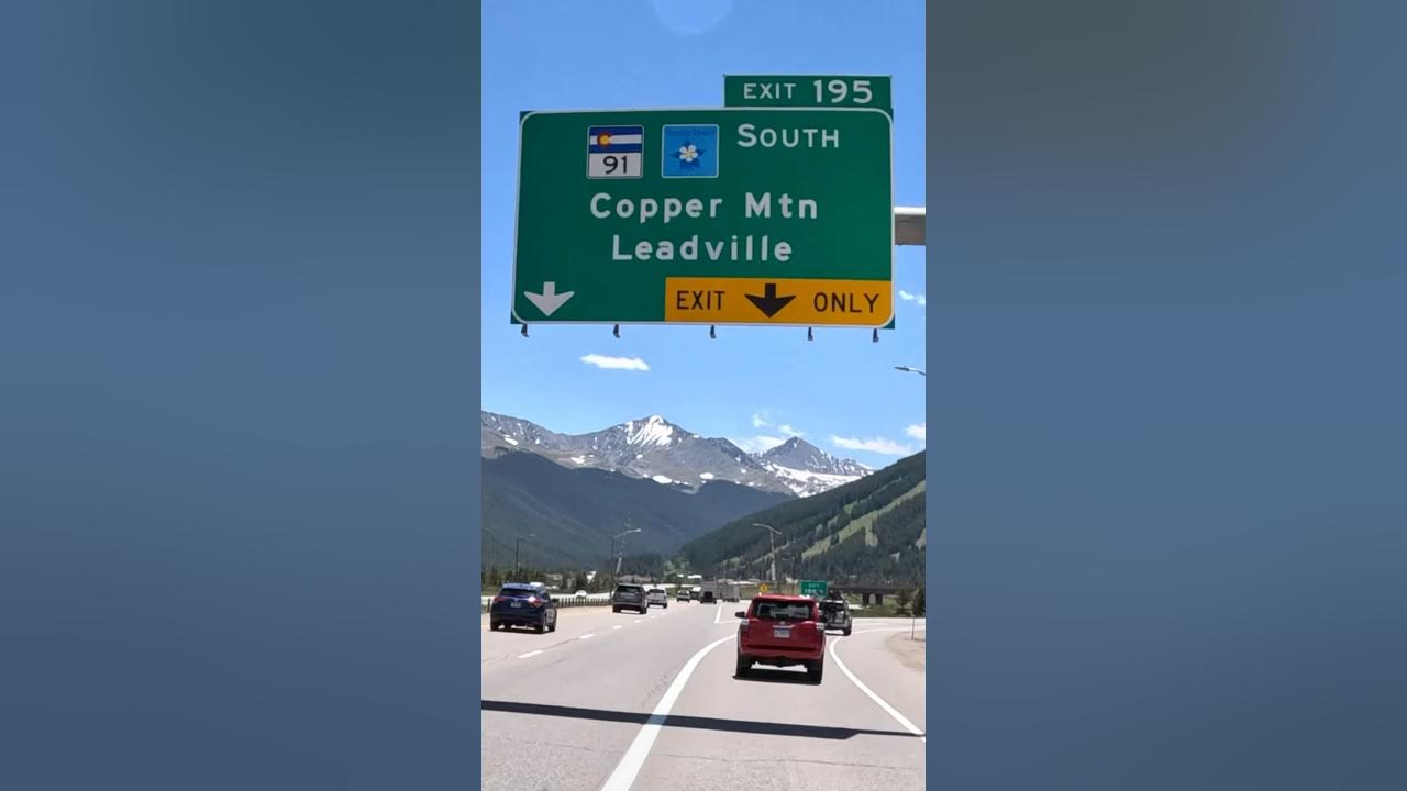Snowboarding at Copper Mountain open for the summer hike park while