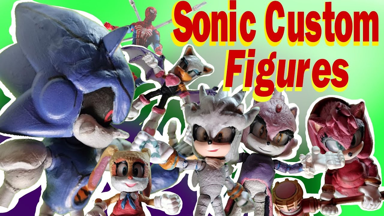 Sonic 3 Jakks Pacific Custom Figures Showcase Plus MORE!