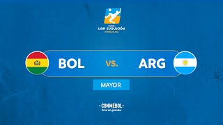 BOLIVIA VS. ARGENTINA | CONMEBOL LIGA EVOLUCIÓN de FÚTBOL PLAYA - Zona Sur | MAYOR