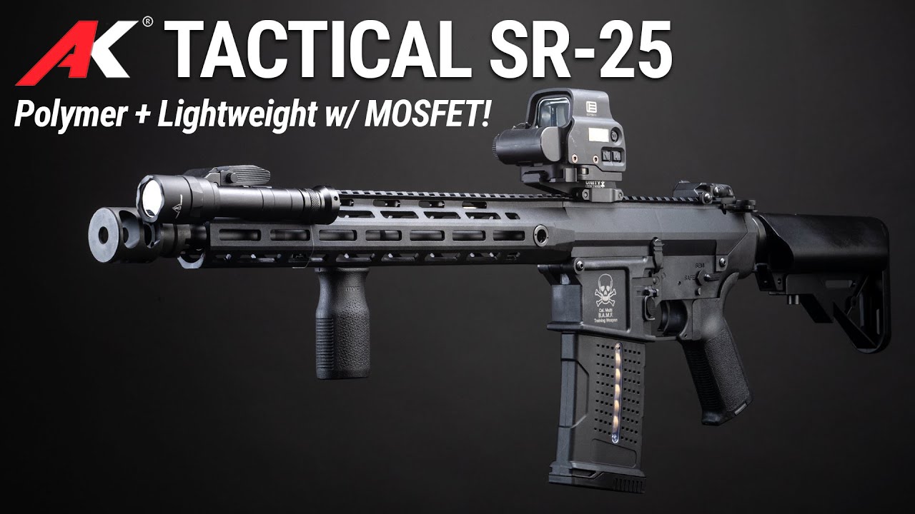 Matrix x A&K Tactical SR-25 Airsoft AEG Rifle w/ MOSFET (Model