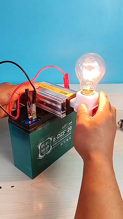 200 Watt Inverter.#inverter #new #shortvideo #top #tranding #shorts  @5MinuteCraftsYouTube