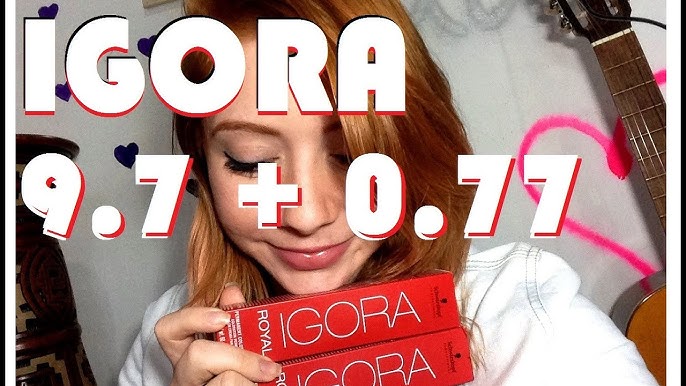 Igora 9.7 +0.77 ox de 30 #redhair #red #hairstyle #ruivo #acobreado