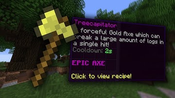 First look at Tree Capitator! (Hypixel Skyblock)