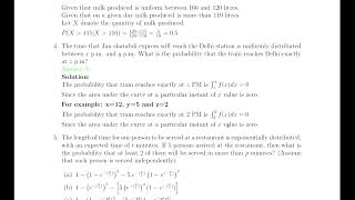 Statistics 1 Week 12 Graded Assignment Solutions