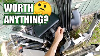 Dumpster Diving Street Scrapping - Found a Bowflex!