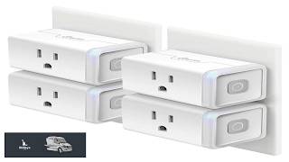Kasa Smart Plug HS103P4 Smart Home Wi Fi Outlet Works with Alexa Echo