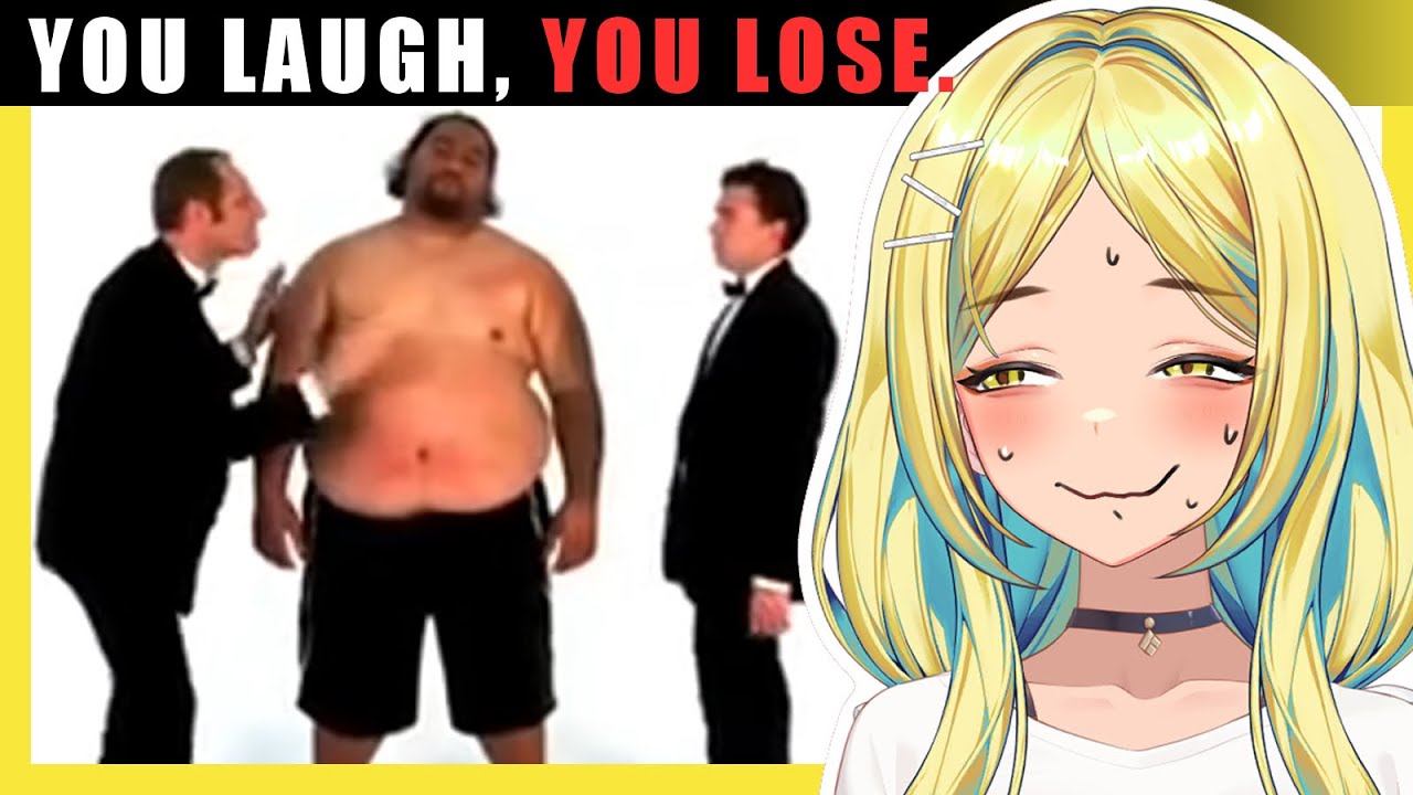 You laugh you lose but I never laugh (real)