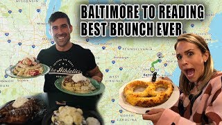US Roadtrip - Baltimore and Reading - Crab Pretzel and Best Brunch Ever