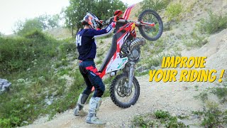 5 Tips to IMPROVE your ENDURO skills EASY ! | Enduro Tips & Technique