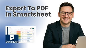 How To Export To PDF In Smartsheet