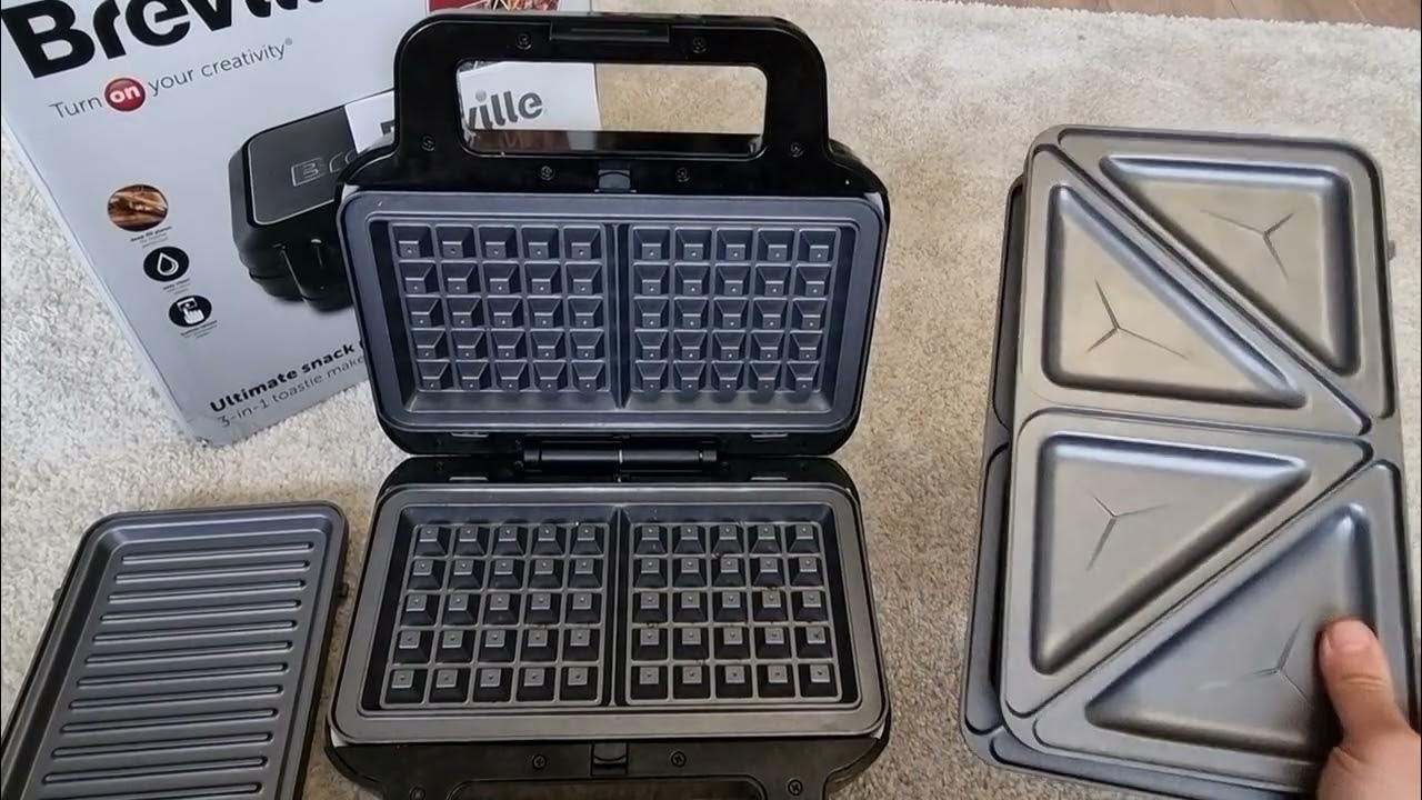 Breville Toaster 3 in 1 ,Waffle maker ,Panini, Toasties. YouTube