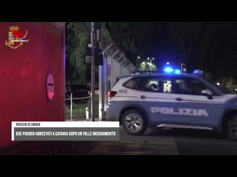 Spaccio di droga: due pusher arrestati a Catania dopo un folle inseguimento
