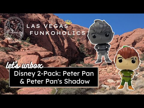 Funko POP Disney Peter Pan And Peter Pans Shadow Exclusive