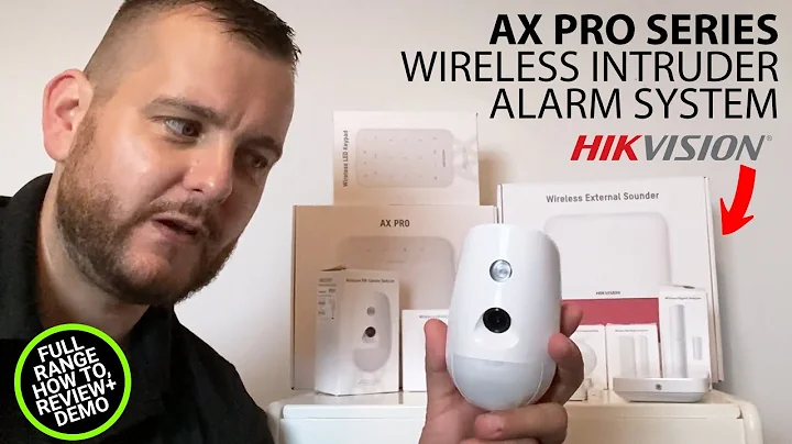 Hikvision AX Pro Wireless Intruder System: Full Range Unboxing, Set Up and Demo