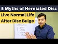 5 Myths of Herniated Disc, Treatment of Disc Bulge, Lumbar Disc Herniation, LS Belt, Slipped Disc