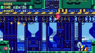 Metallic Madness Zone Act 1 (Mania) Time Attack 1'00''53 - Knuckles