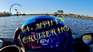 2024 Yamaha FX Cruiser HO 1900 Top Speed #yamaha #waverunner #lifebeginsonthewater #beautiful #speed