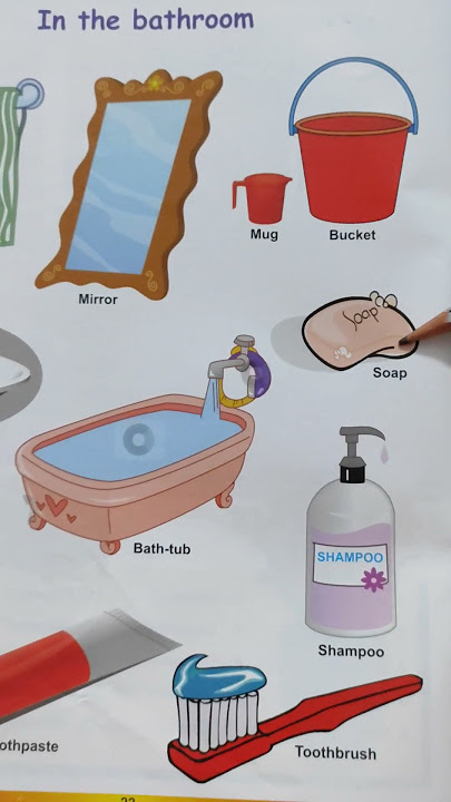 Learn to draw bathroom things for beginners