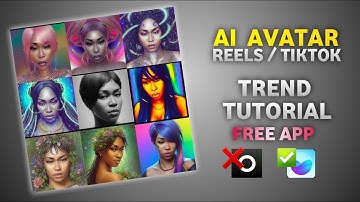 How to do the AI Avatar trend for FREE | Lensa ai avatar alternative app | ai avatar trend tutorial.