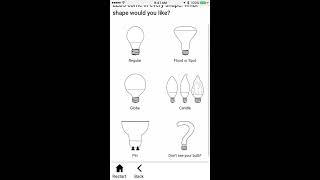 Right Light App for Energy-Saving LED Bulbs