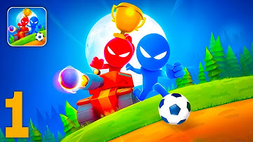 Stickman Party Gameplay Walkthrough Part 1 (iOS, Android)