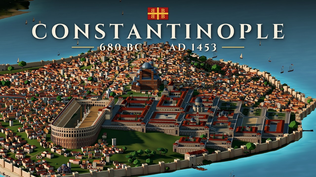 Constantinople - 3D Timelapse - 680 BC to AD 1453 | 8:34 | How Cities Grew | 2.21K subscribers | 521,011 views | October 15, 2026