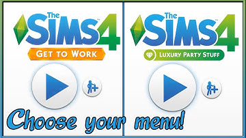(OUTDATED) Change The Main Menu Screen! (The Sims 4)
