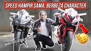 HONDA CBR500R VS HONDA CBR250RR | SEDIKIT PERBANDINGAN | RIDE LAYAN CORNER