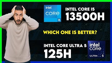 Intel Core i5 13500H vs Intel Core Ultra 5 125H Comparison