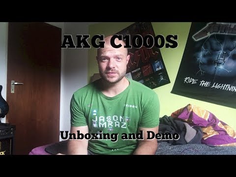 AKG C1000S - Quick Unboxing and Demo