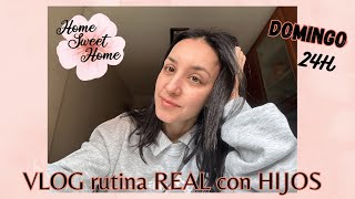 Vlog RUTINA VIDA REAL con HIJOS