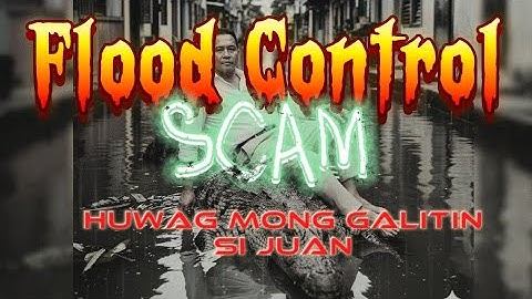 FLOOD CONTROL SCAM SONG (HUWAG MONG GALITIN SI JUAN) LYRIC VIDEO BY#SUNBORN