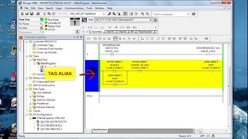 PLC RSLogix 5000 Basico (Tipos datos, Tags Base  Alias) Parte 4 de 8