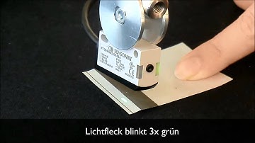 Kontrastsensor FT 25-RGB Dynamisches Teach-in