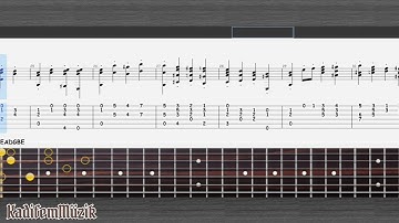 Ivanov Kramskoy-CTP057 Etude Fingerstyle Exercise Tab